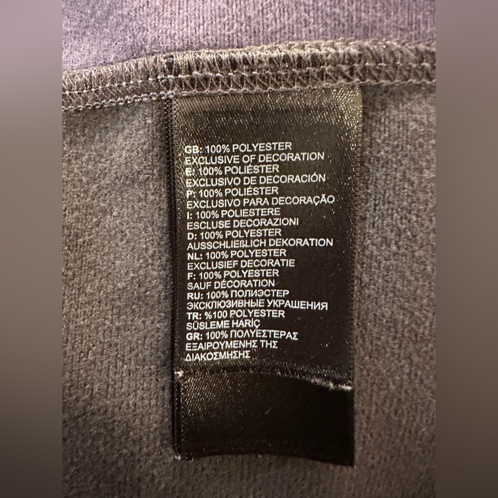 The North Face Men’s Softshell Jacket L Gray Full Zip Performance - Picture 5 of 5